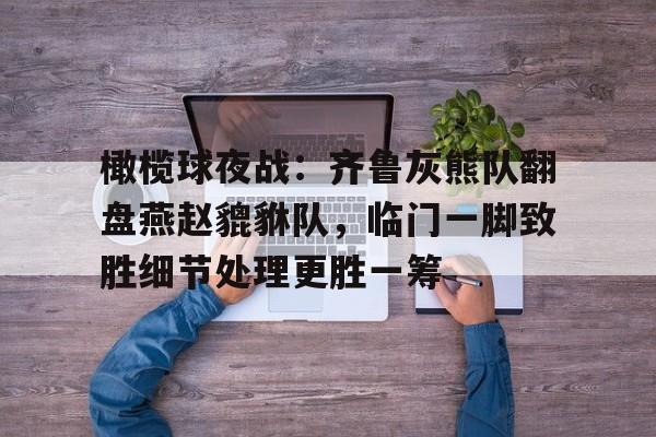 橄榄球夜战：齐鲁灰熊队翻盘燕赵貔貅队，临门一脚致胜细节处理更胜一筹(李国庆和俞渝事件始末)